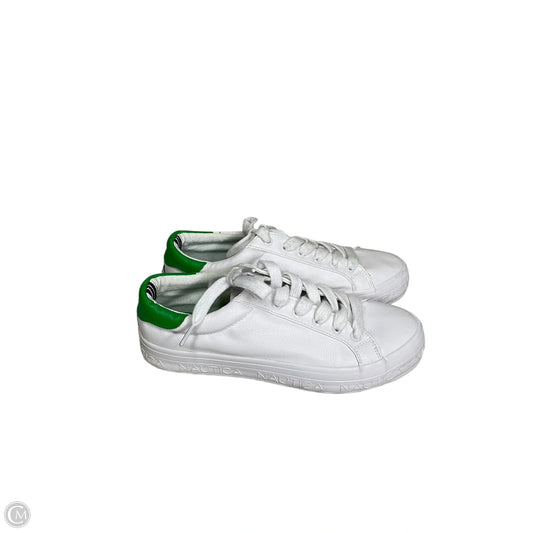 Shoes Sneakers By Nautica In White, Size: 7.5