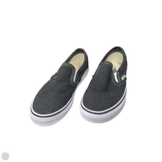Shoes Sneakers By Vans In Black, Size: 6.5