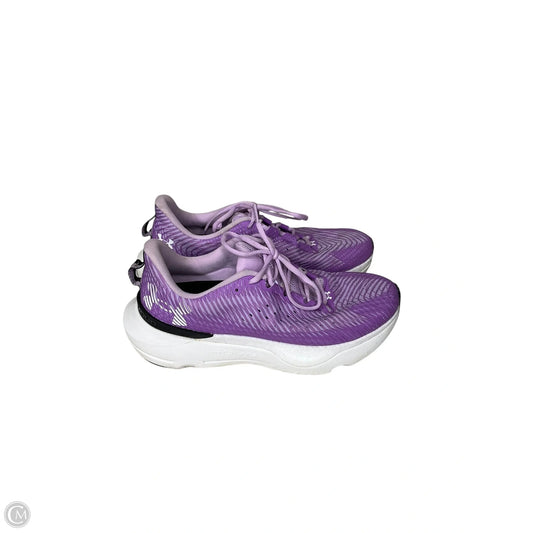 Shoes Athletic By Under Armour In Purple, Size: 11