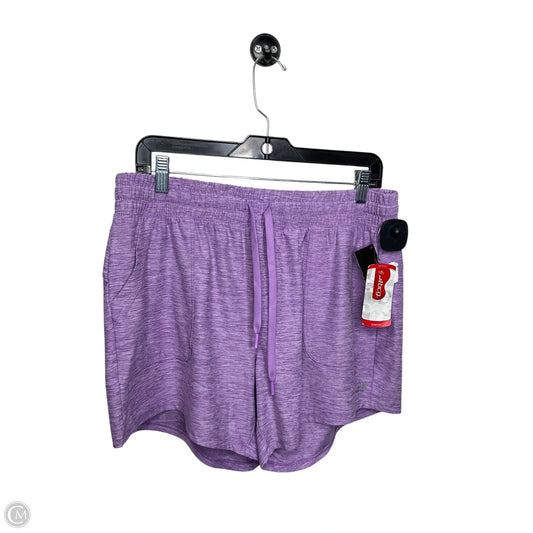Athletic Shorts By Bcg In Purple, Size: L