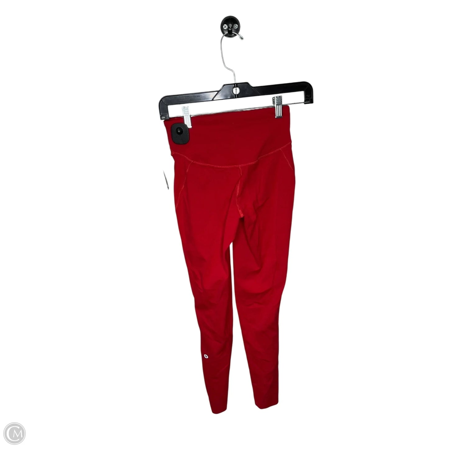 Athletic Leggings By Lululemon In Red, Size: 4