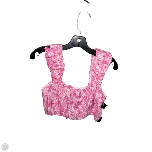 Tank Top By Clothes Mentor In Pink, Size: L