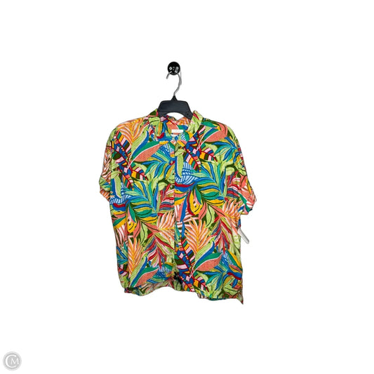 Top Short Sleeve By C And C In Multi-colored, Size: Xl