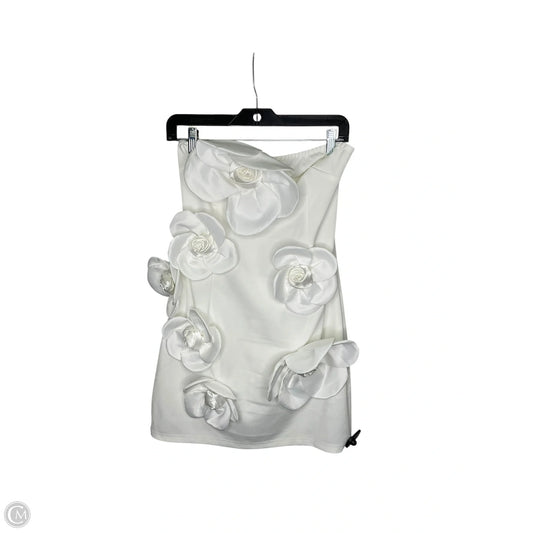 Dress Party Short By Clothes Mentor In White, Size: L