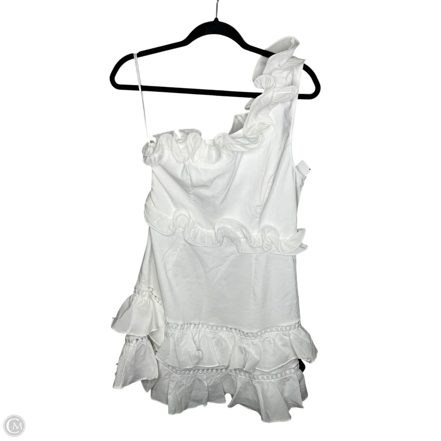 Dress Party Short By Clothes Mentor In White, Size: L