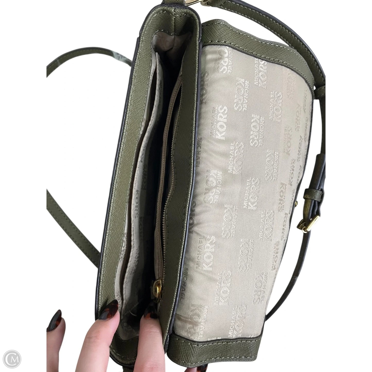 Crossbody Designer By Michael Kors, Size: Small