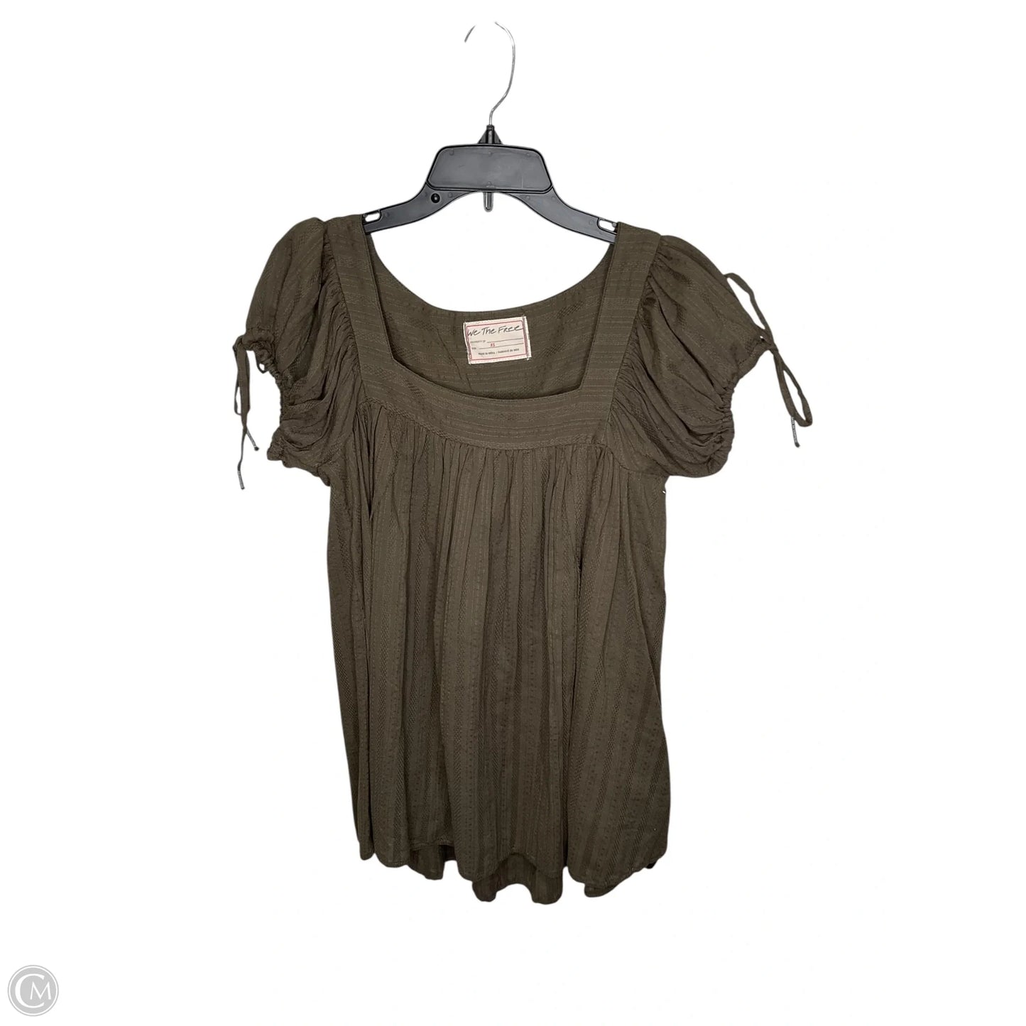 Tunic Short Sleeve By We The Free In Green, Size: Xs