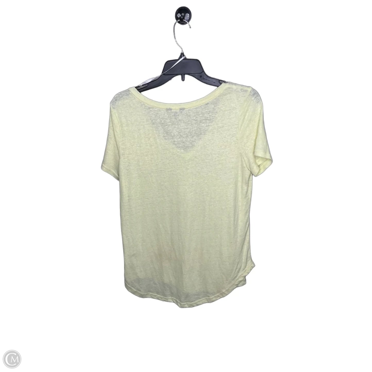 Top Short Sleeve By Limited In Yellow, Size: M