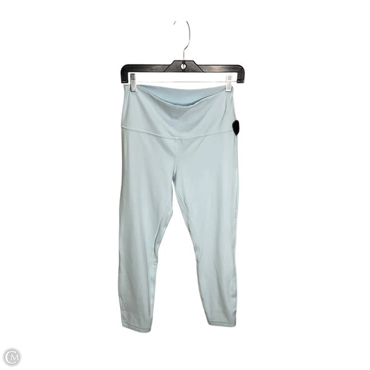 Athletic Leggings By Lululemon In Blue, Size: 10
