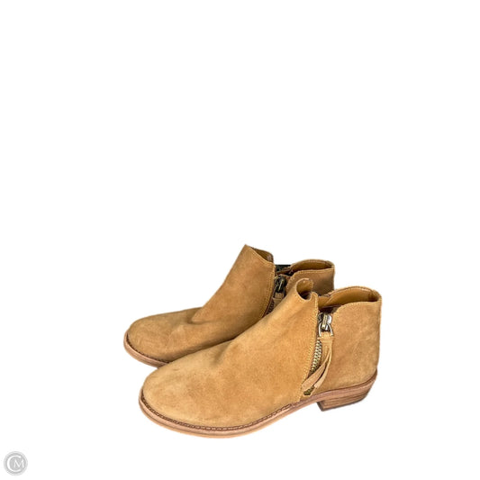 Boots Ankle Heels By Gianni Bini In Brown, Size: 7