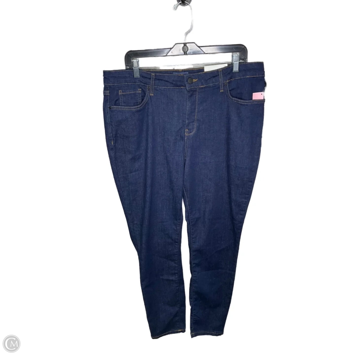 Jeans Skinny By Not Your Daughters Jeans In Blue Denim, Size: 14