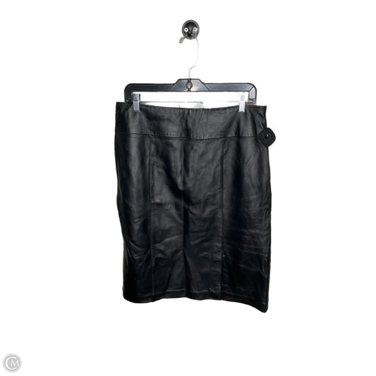 Skirt Midi By Jaclyn Smith In Black, Size: 14