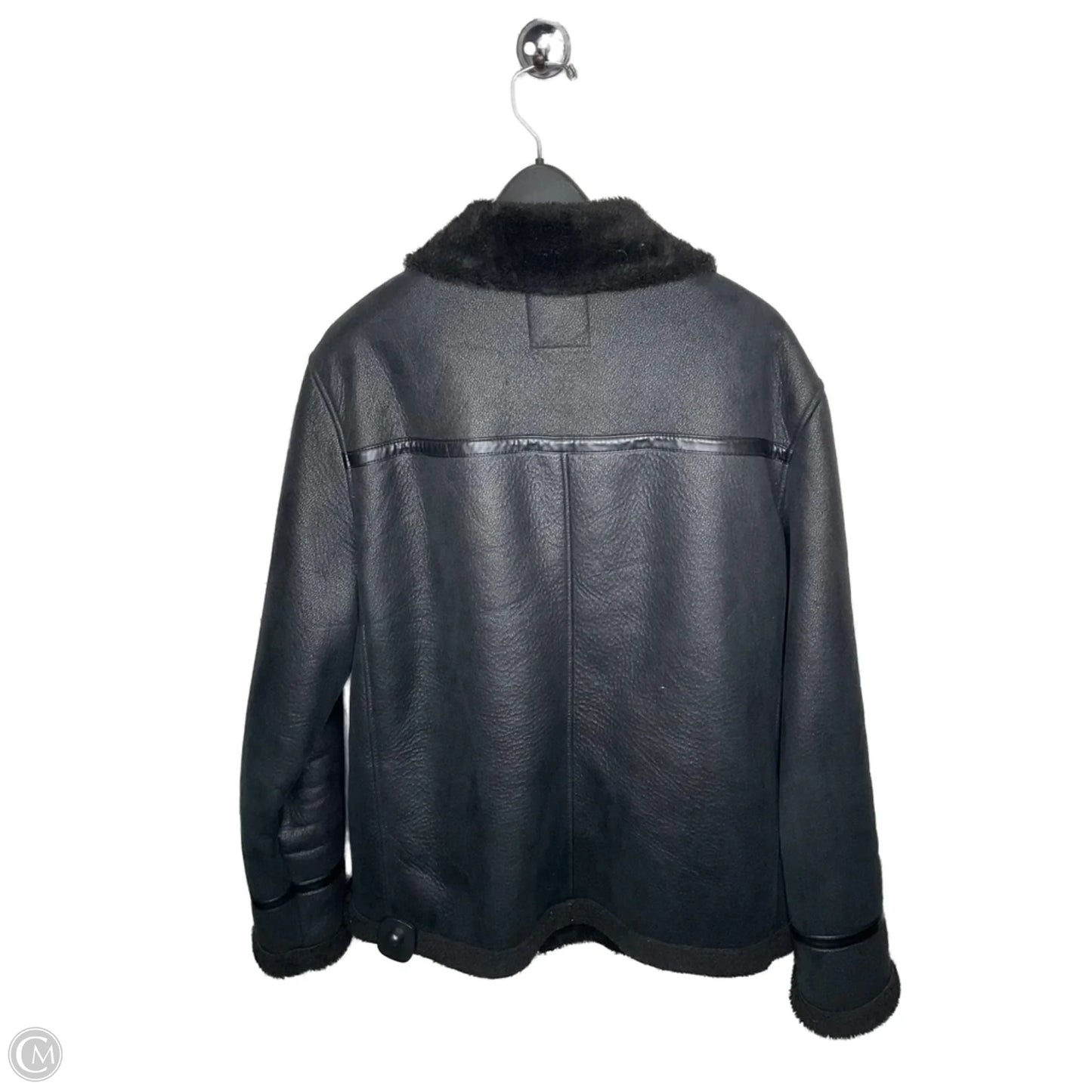 Jacket Fleece By Primark In Black, Size: Xl