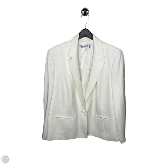 Blazer By Kasper In White, Size: 18