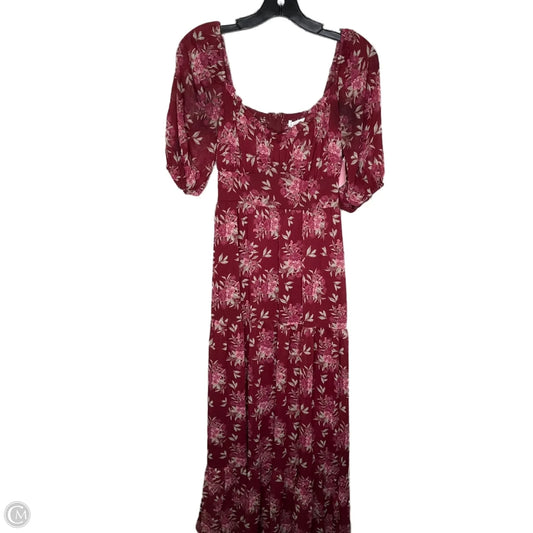 Dress Casual Maxi By Altard State In Red, Size: S