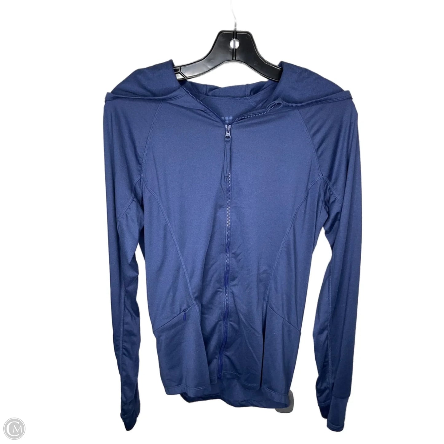 Athletic Jacket By Title Nine In Blue, Size: S