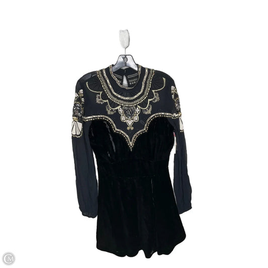 Dress Casual Short By Anthropologie In Black, Size: M