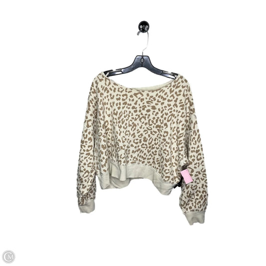 Sweatshirt Collar By Aerie In Animal Print, Size: Xs