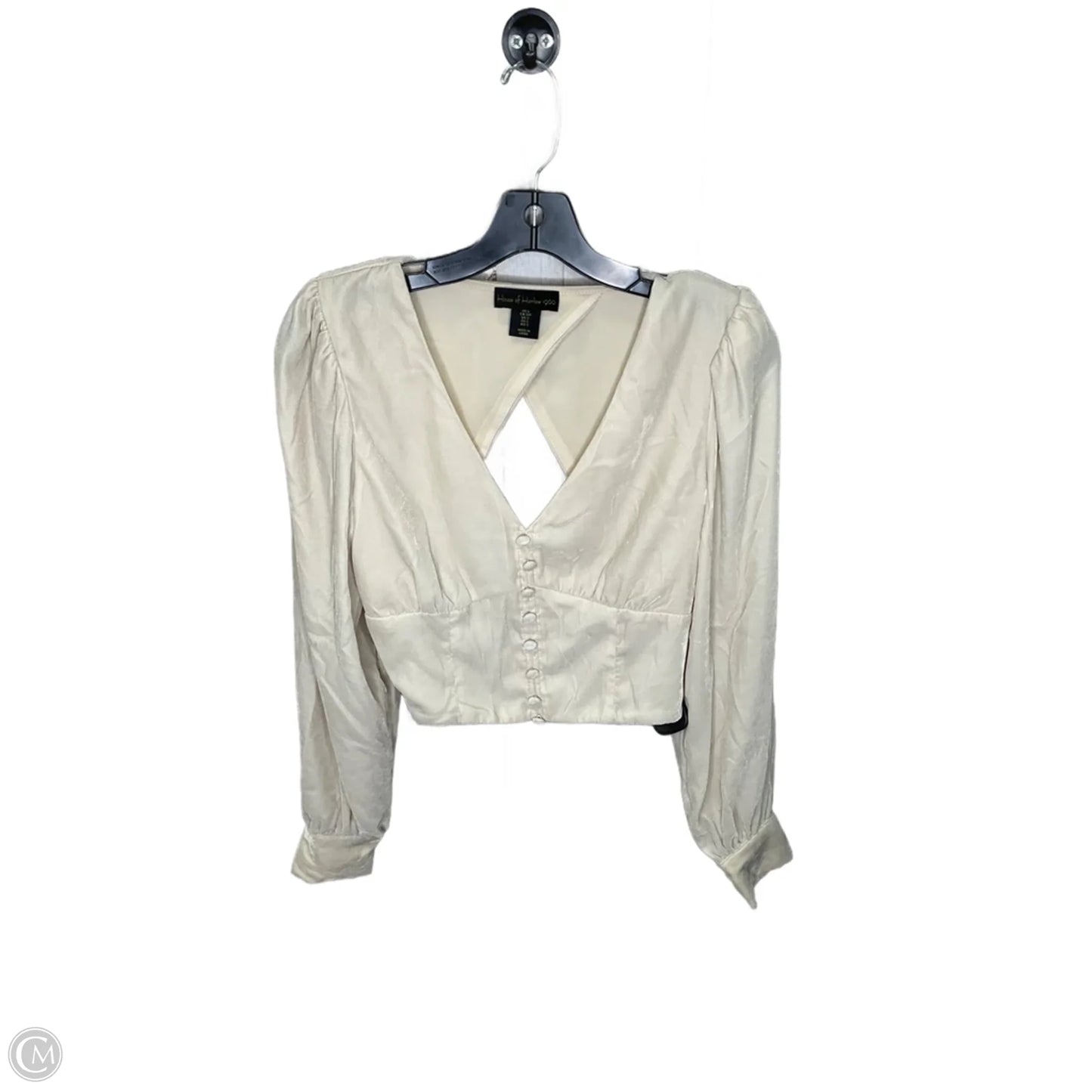 Top Long Sleeve By House Of Harlow In Tan, Size: S