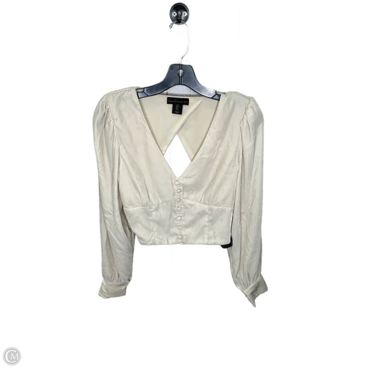 Top Long Sleeve By House Of Harlow In Tan, Size: S