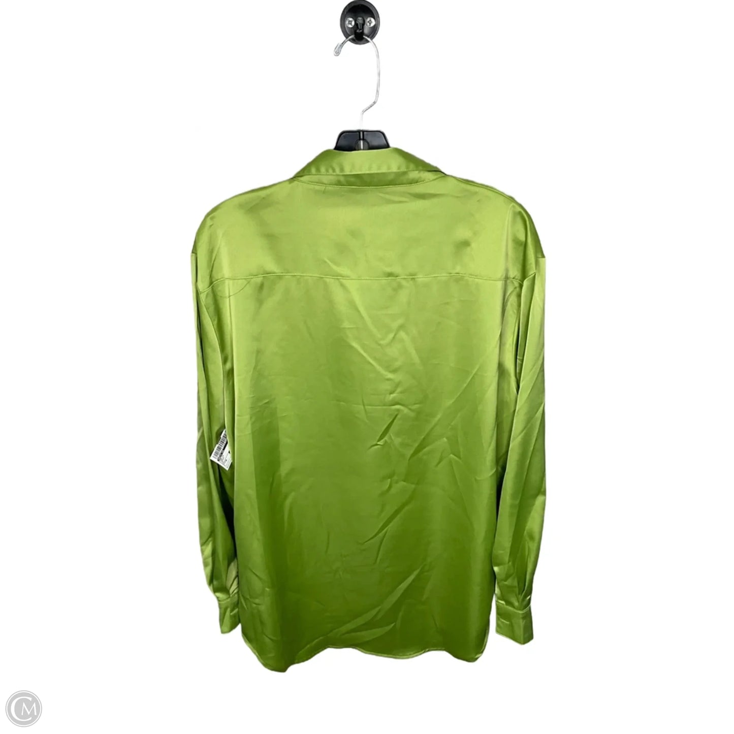 Top Long Sleeve By Nasty Gal In Green, Size: M