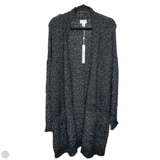 Sweater Cardigan By Caslon In Black, Size: 3x