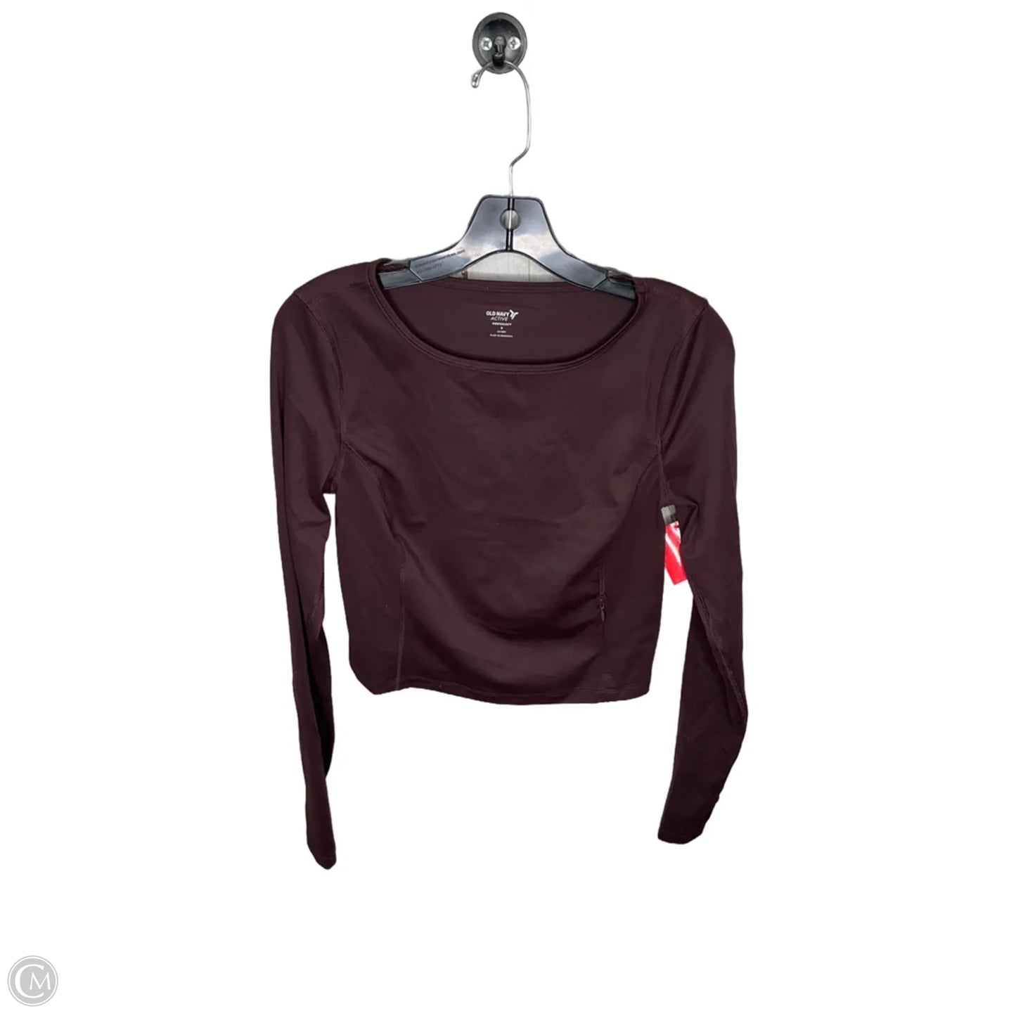 Athletic Top Long Sleeve Crewneck By Old Navy In Purple, Size: S