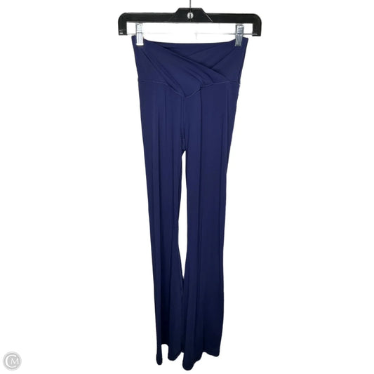 Athletic Leggings By Aerie In Navy, Size: M