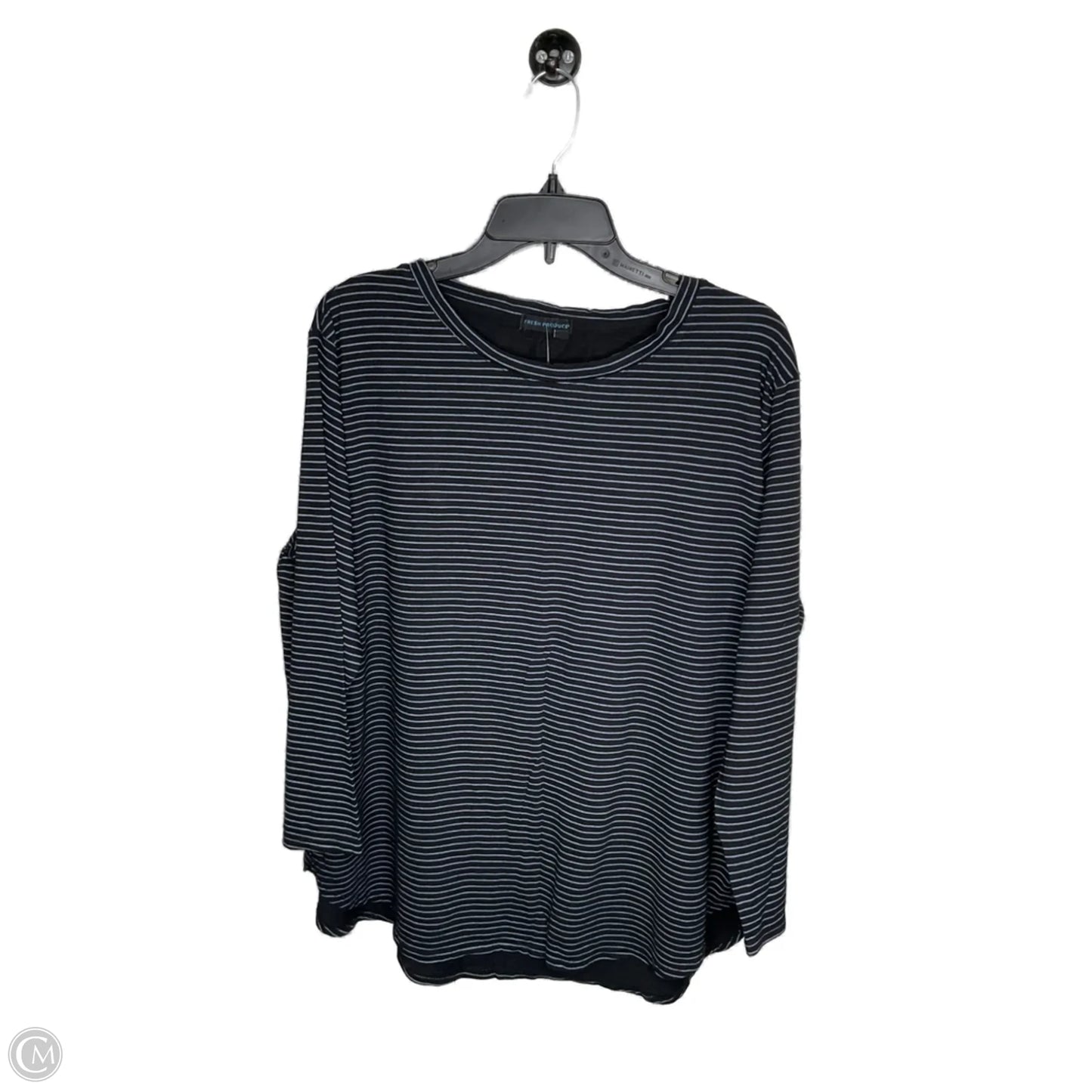 Top 3/4 Sleeve By Fresh Produce In Striped Pattern, Size: 1x