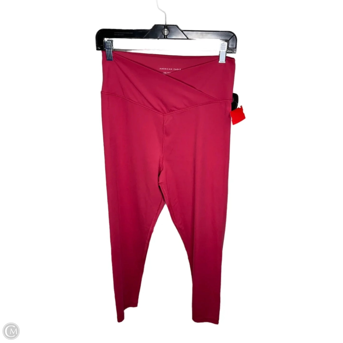 Athletic Leggings By American Eagle In Pink, Size: L