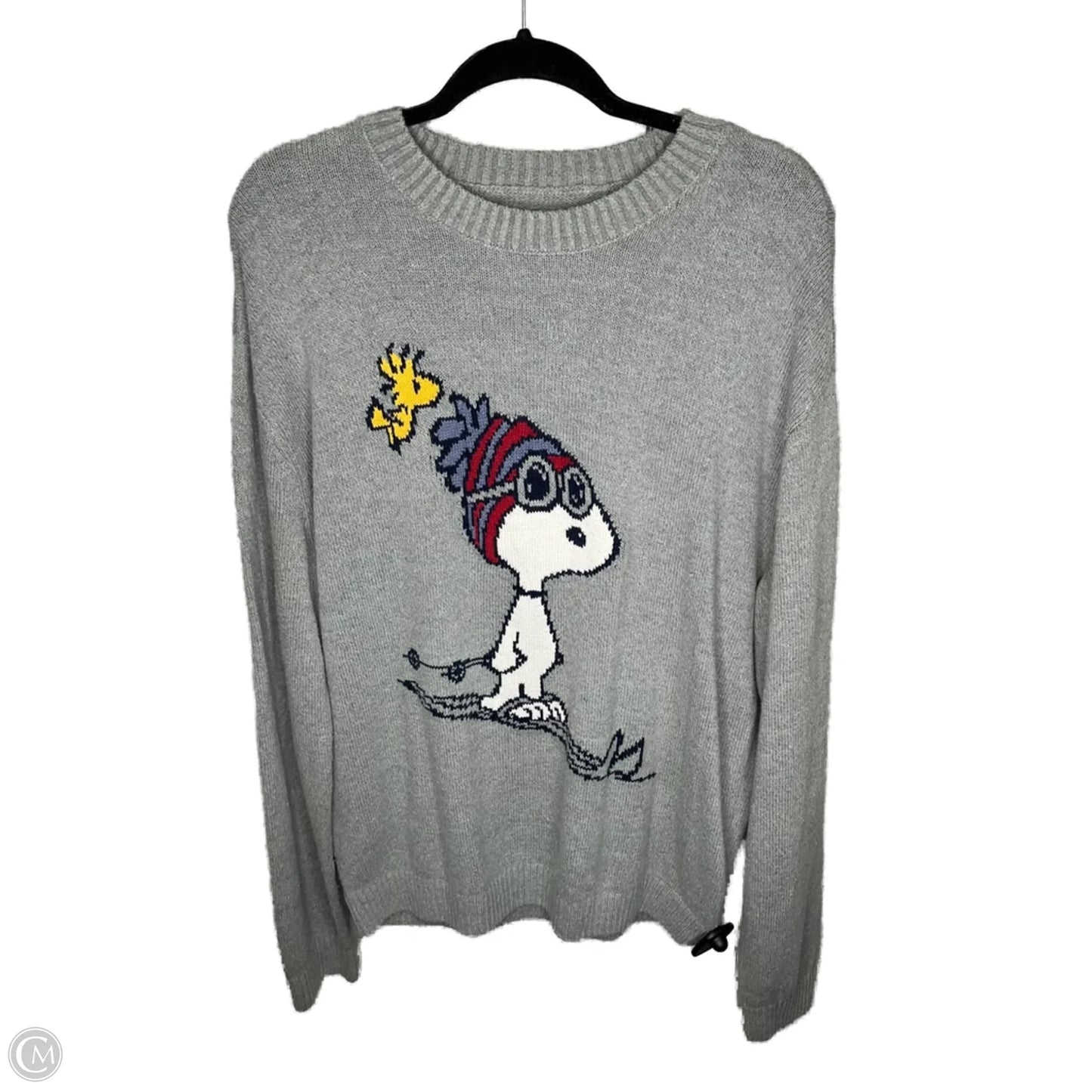 Sweater By Hollister In Grey, Size: L