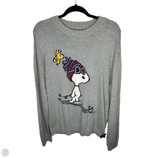 Sweater By Hollister In Grey, Size: L