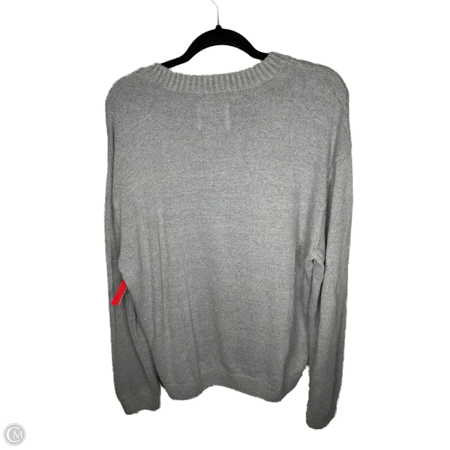 Sweater By Hollister In Grey, Size: L