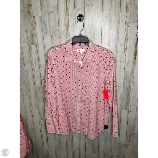 Top Long Sleeve By Gap In Pink, Size: Xl