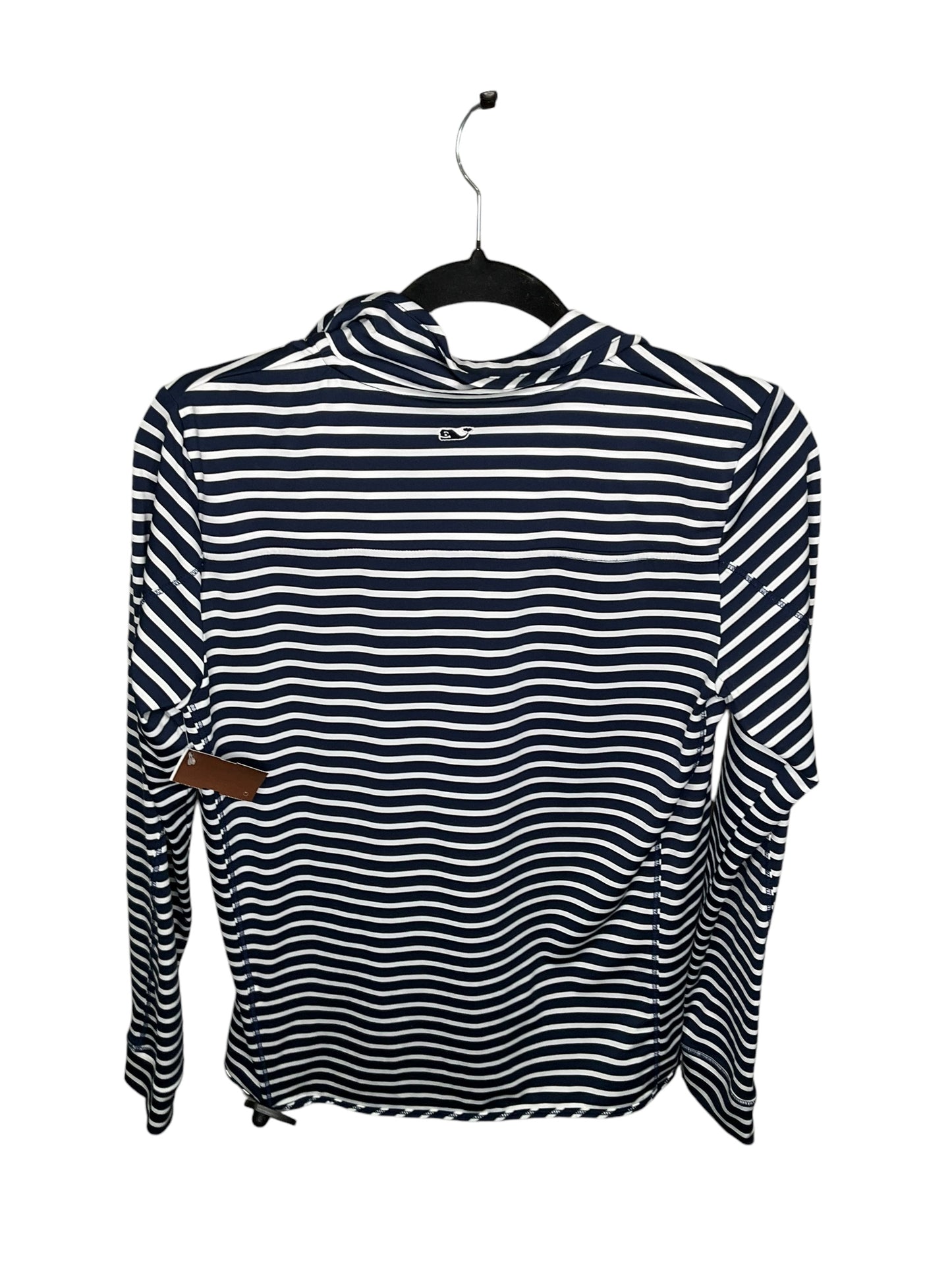 Athletic Top Long Sleeve Collar By Vineyard Vines In Striped Pattern, Size: Xs