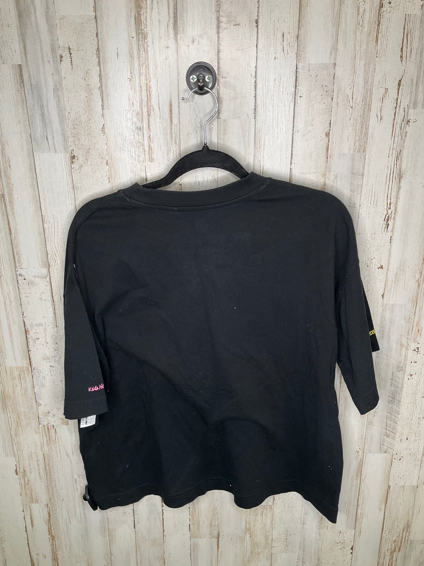 Black Top Short Sleeve Cmc, Size L