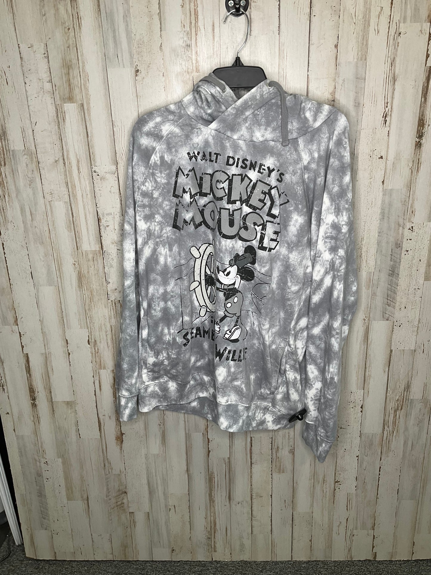 Grey Sweatshirt Hoodie Disney Store, Size 3x