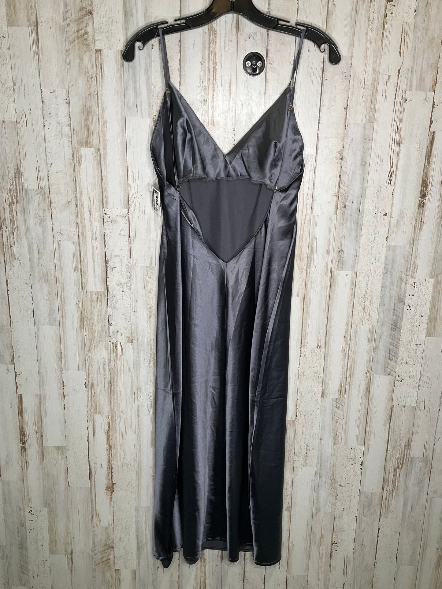 Silver Dress Party Midi Cma, Size M