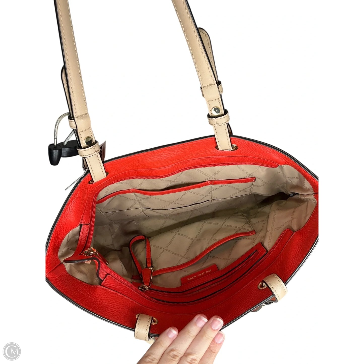 Handbag Designer By Michael Kors, Size: Medium