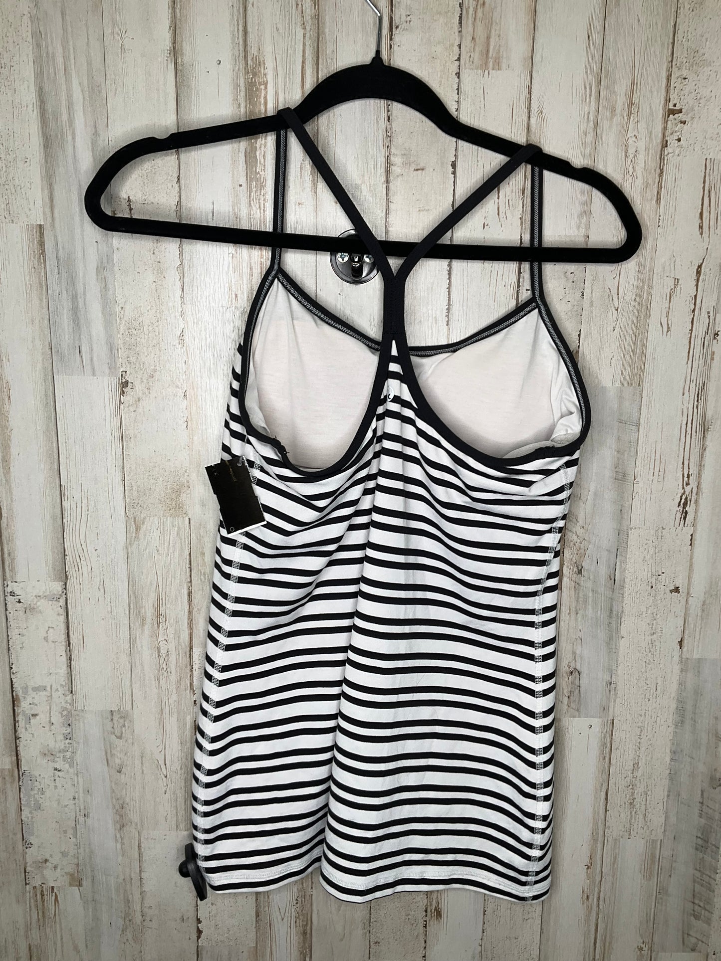 Striped Pattern Athletic Tank Top Lululemon, Size M