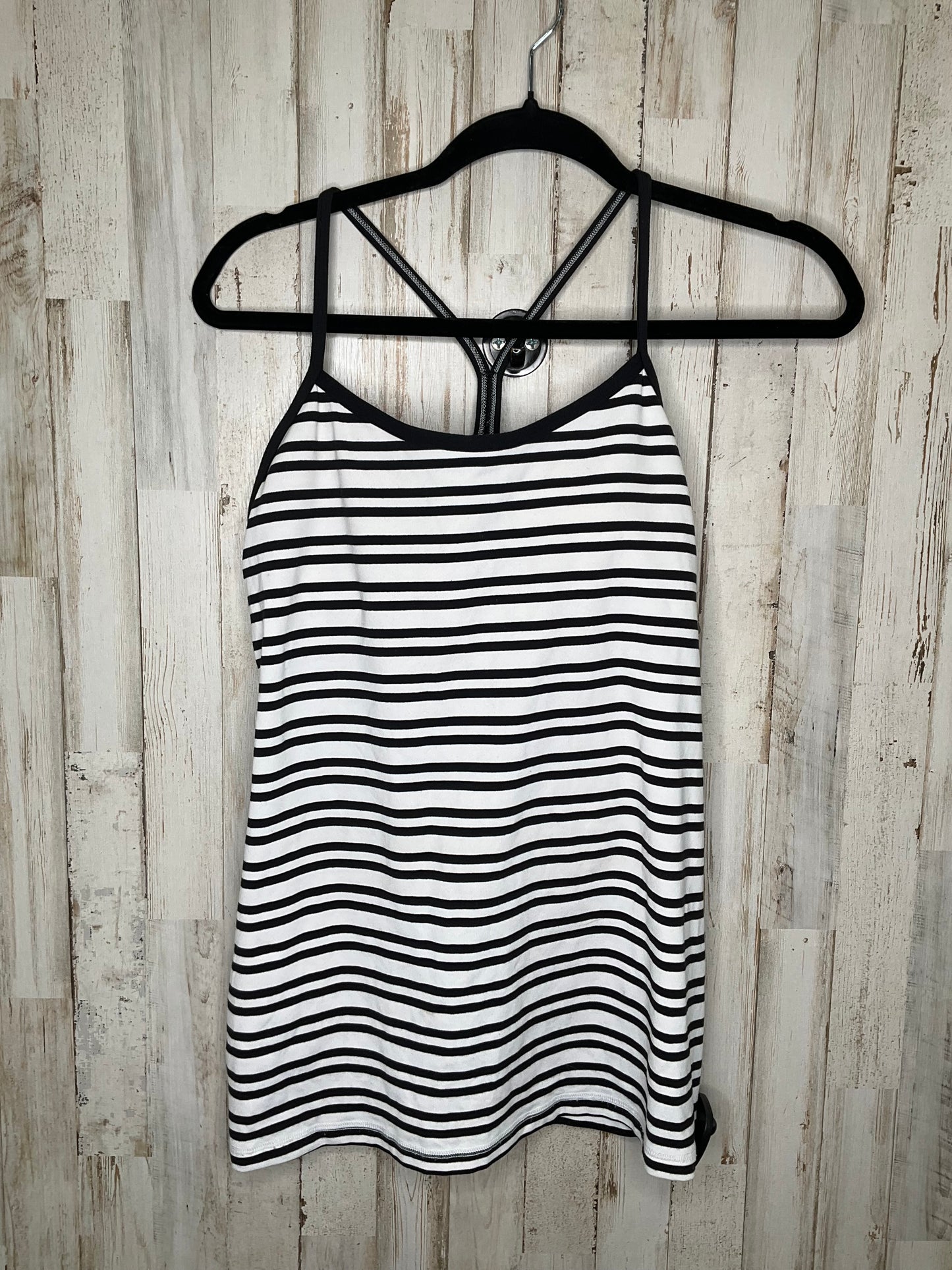 Striped Pattern Athletic Tank Top Lululemon, Size M