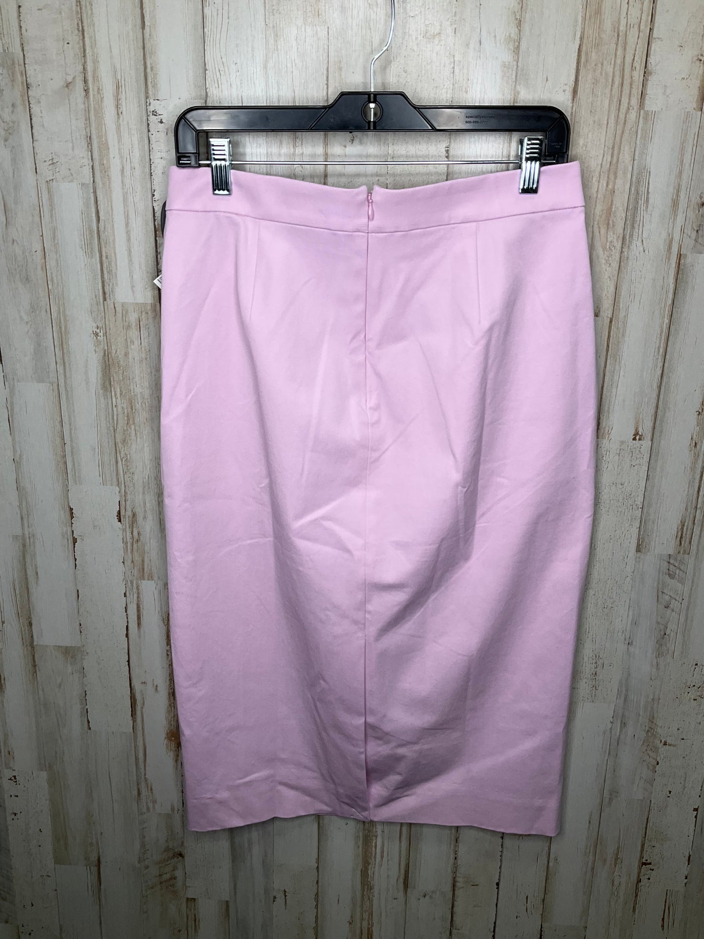 Pink Skirt Midi J. Crew, Size 8