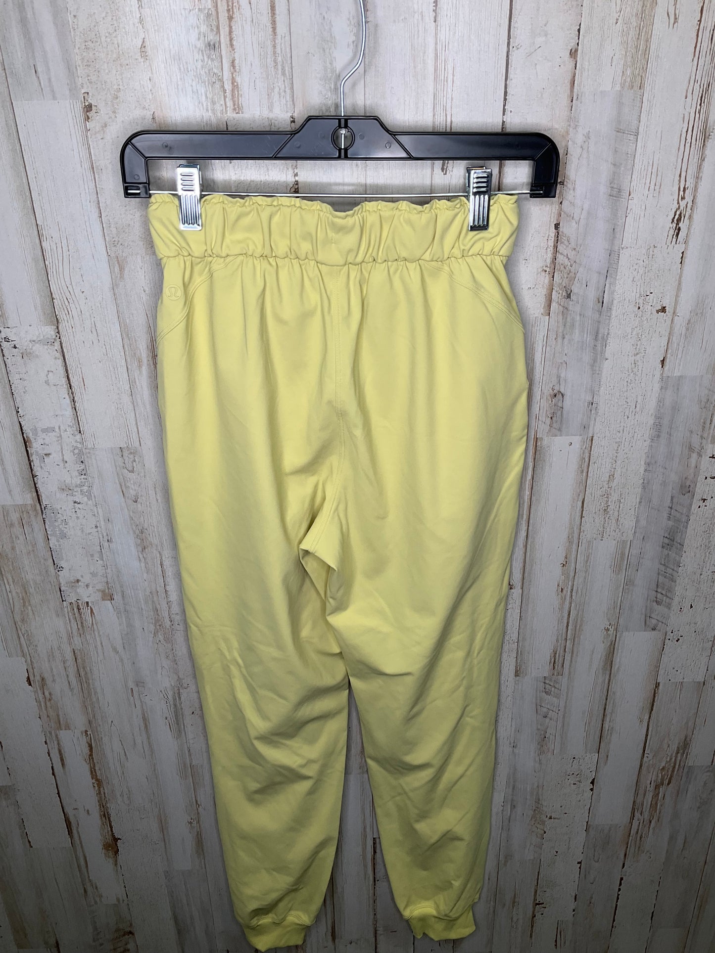 Yellow Athletic Pants Lululemon, Size 2