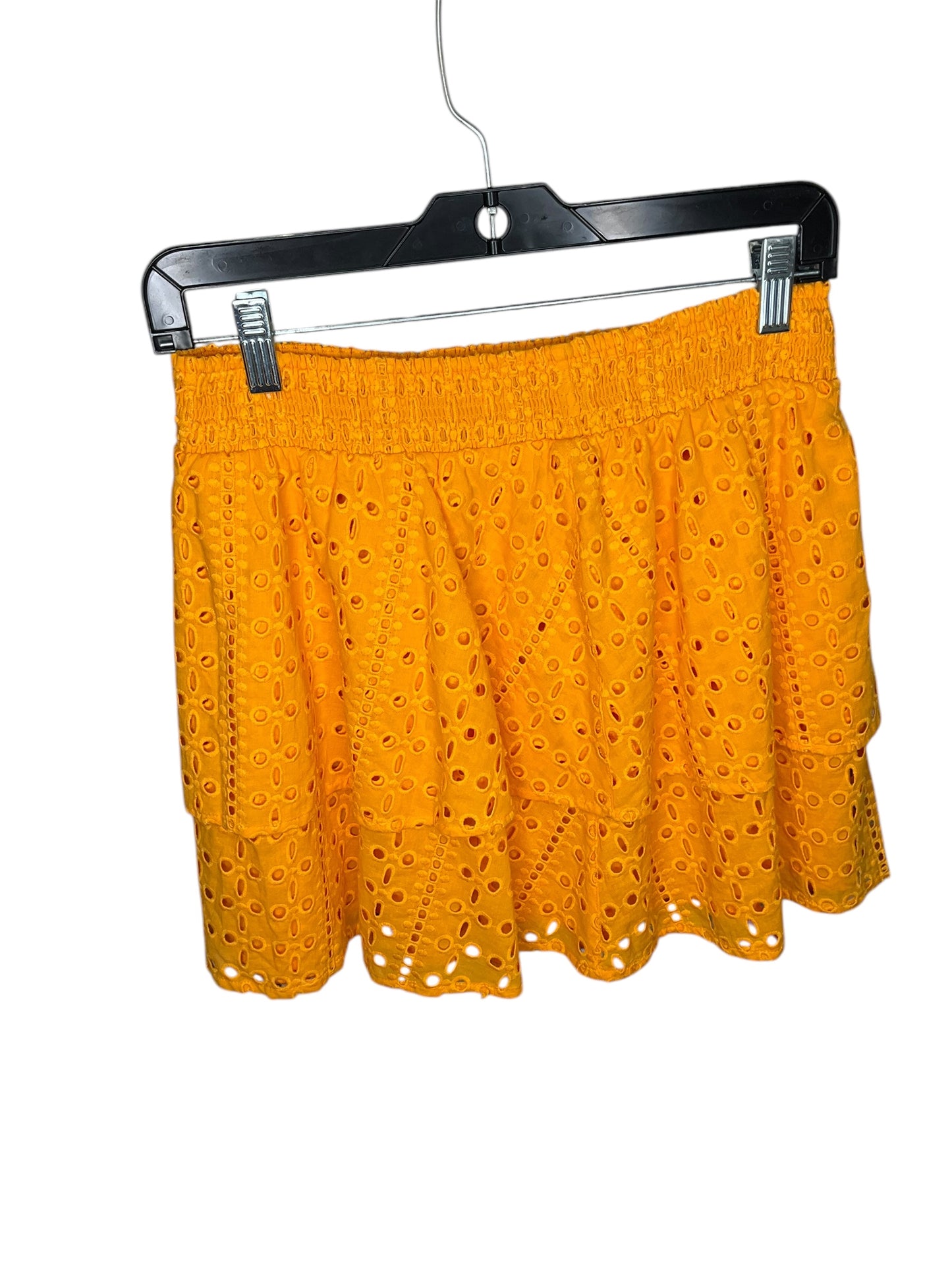 Skirt Mini & Short By Bar Iii In Orange, Size: S