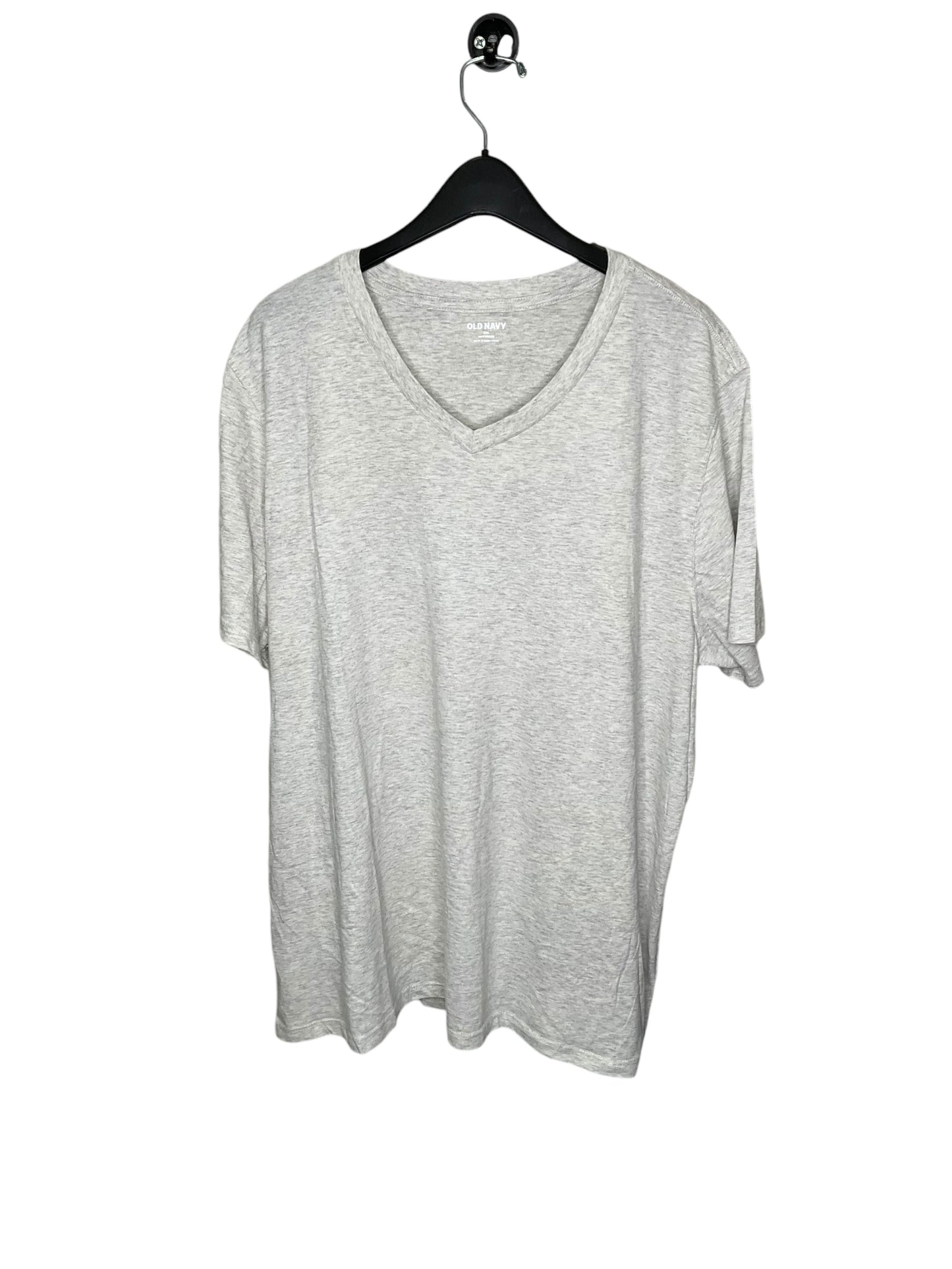 Top Short Sleeve By Old Navy In Grey, Size: Xxl