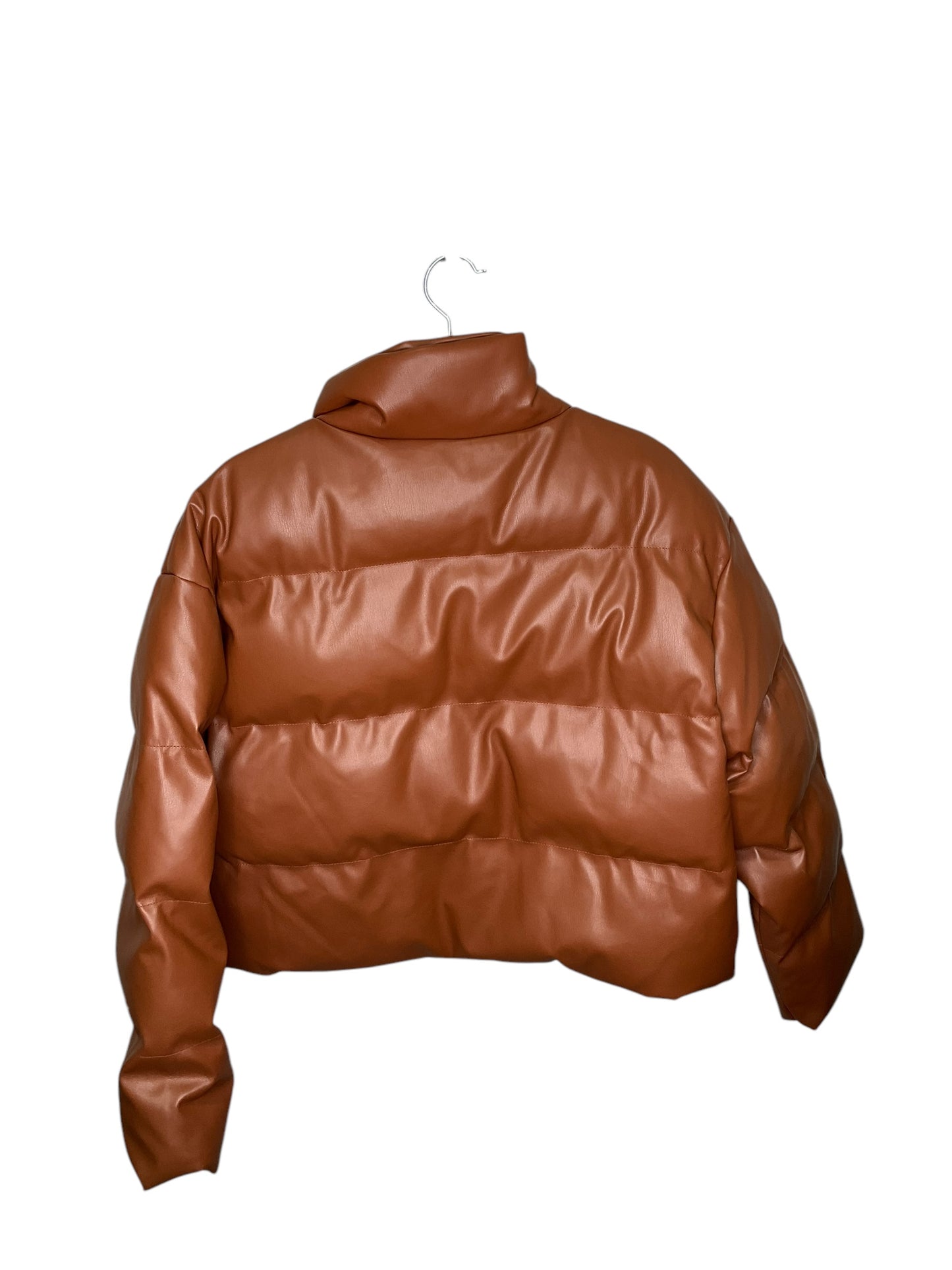 Coat Leather By A New Day In Brown, Size: M