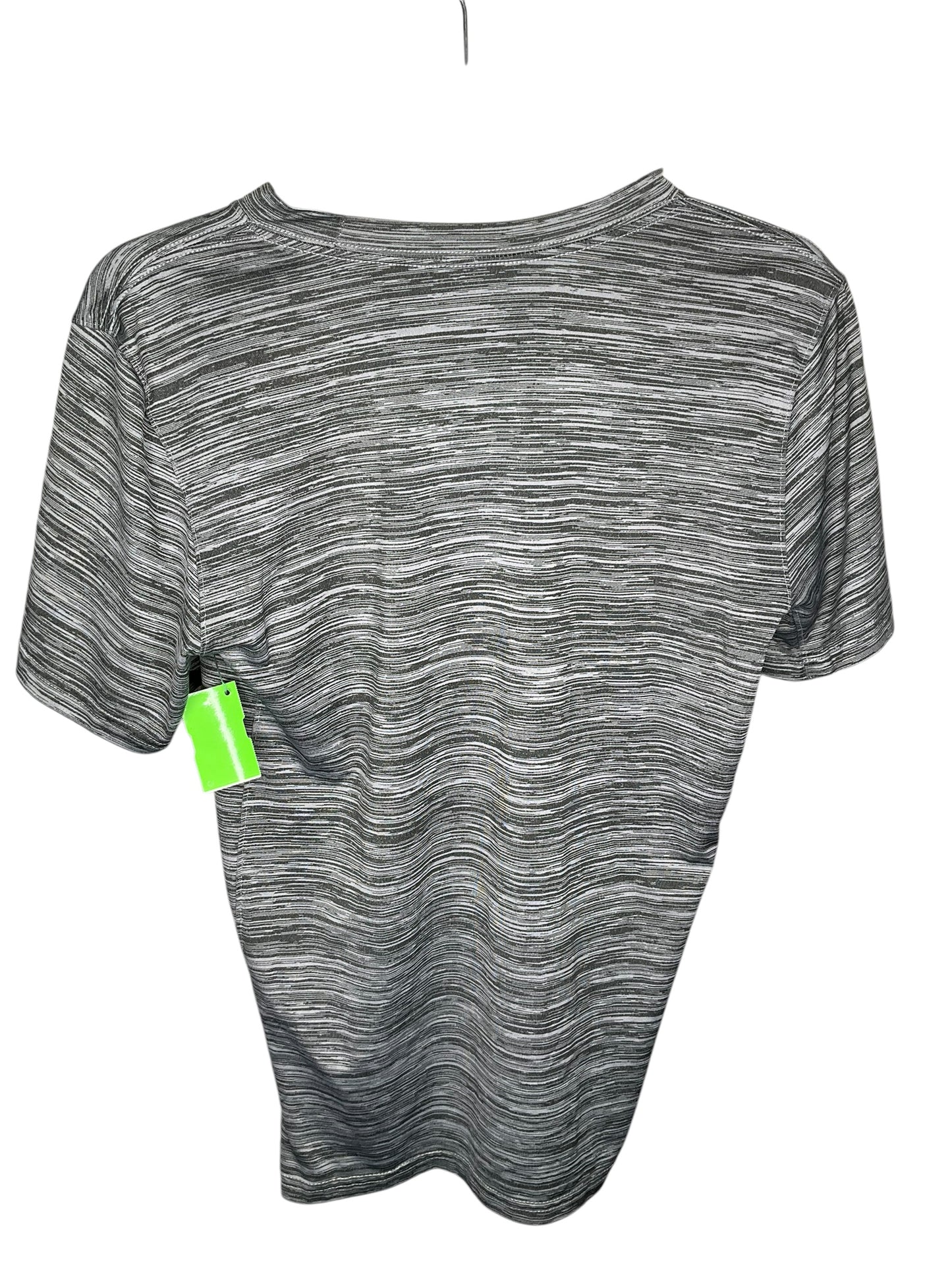 Athletic Top Short Sleeve By Nike Apparel In Grey, Size: S