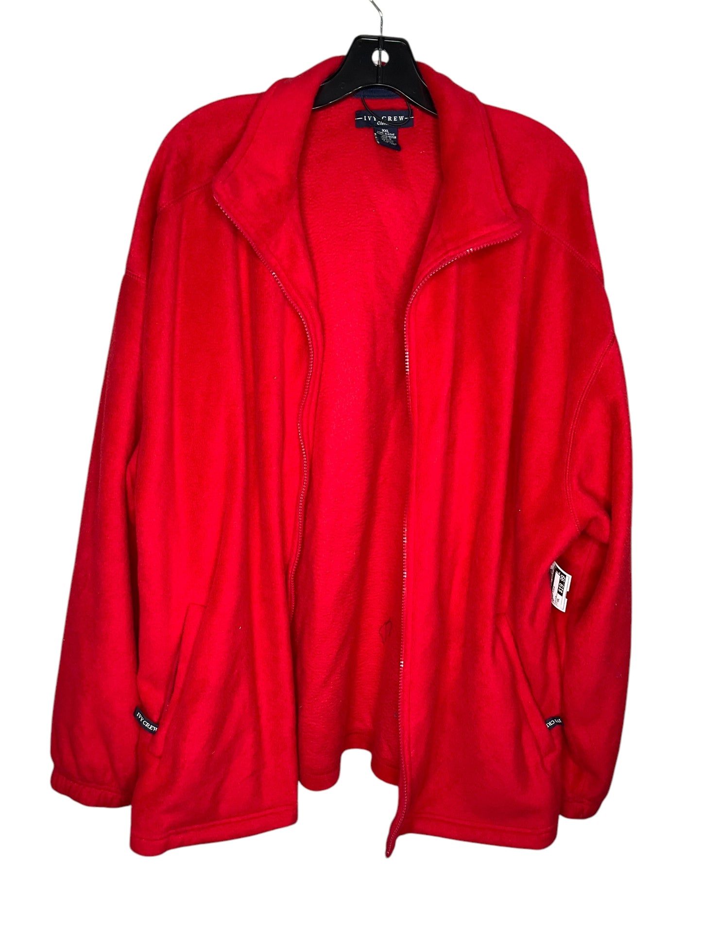 Jacket Fleece By Cmc In Red, Size: Xxl