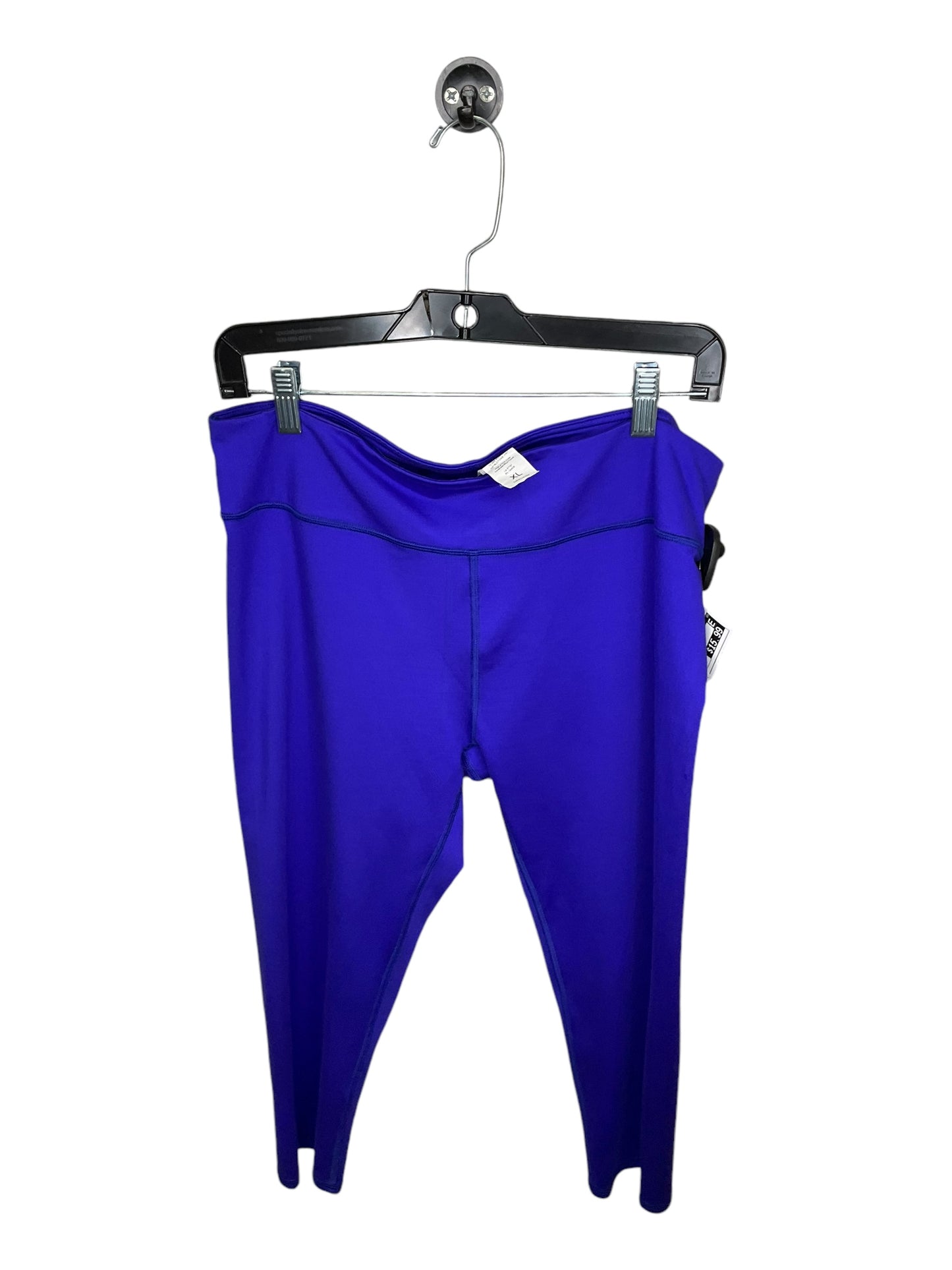 Athletic Leggings By Fabletics In Blue, Size: Xl