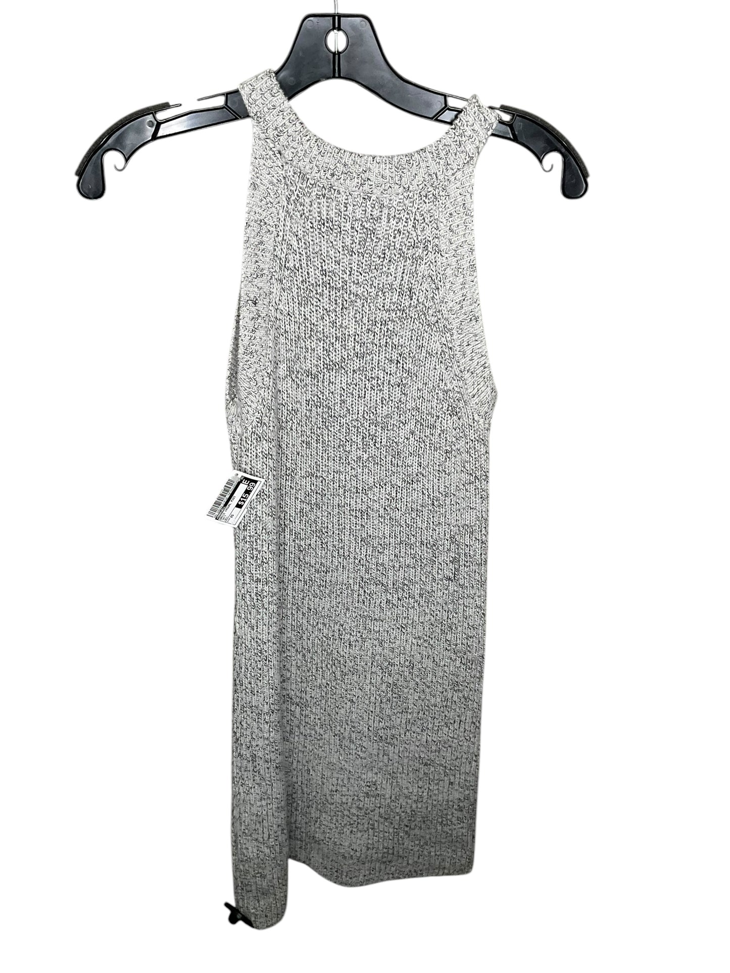 Dress Casual Midi By Madewell In Grey, Size: Xs